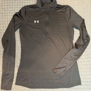 Under Armour Gray Quarter-Zip Pullover